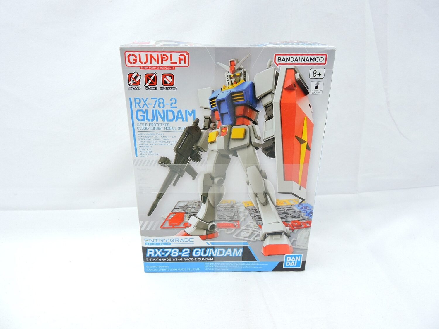 Brand New Bandai Gunpla RX-78-2 Gundam Entry Grade Model Kit