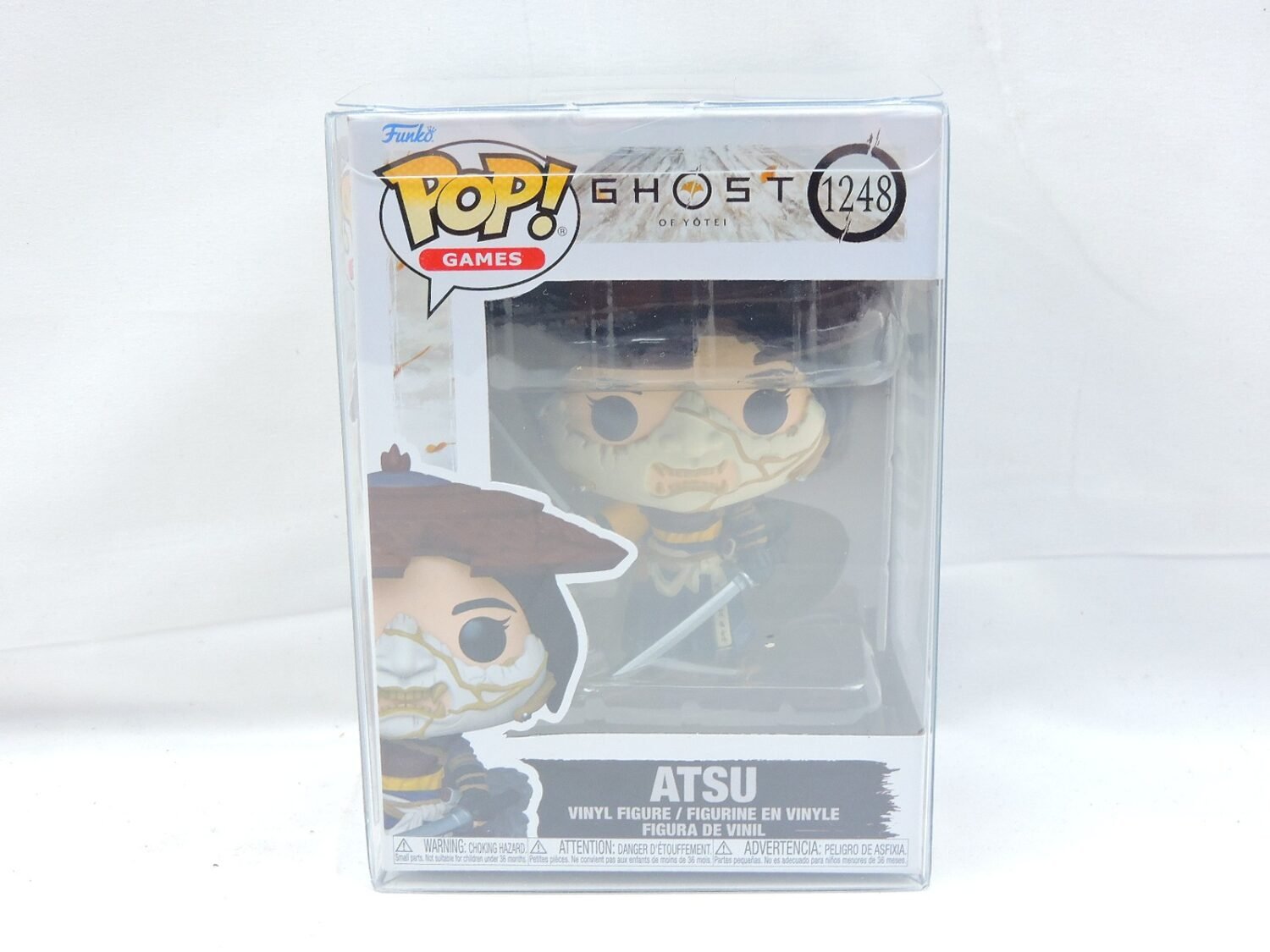 Brand New Atsu 1248 Ghost of Yotei Funko Pop Figure