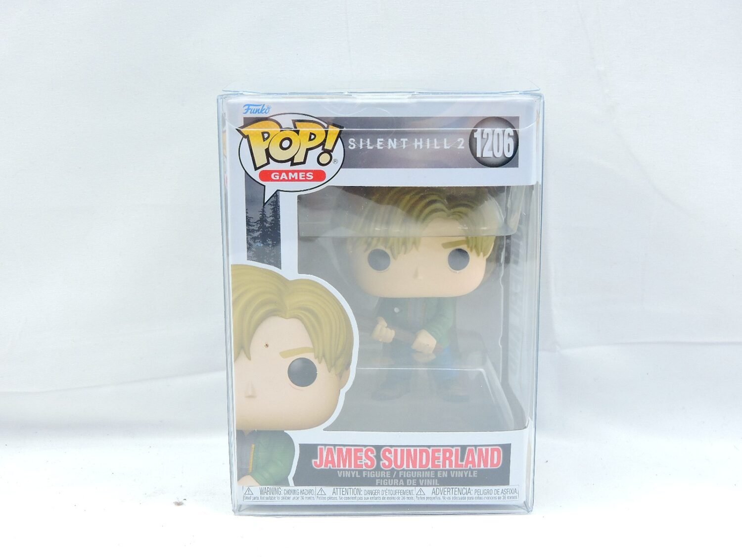 Brand New James Sunderland 1206 Silent Hill 2 Funko Pop Figure