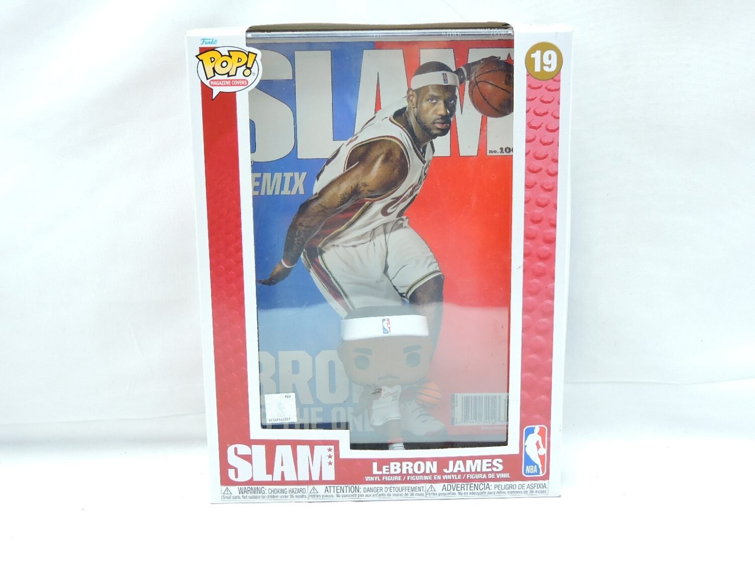 Brand New LeBron James 19 NBA SLAM Funko Pop Figure