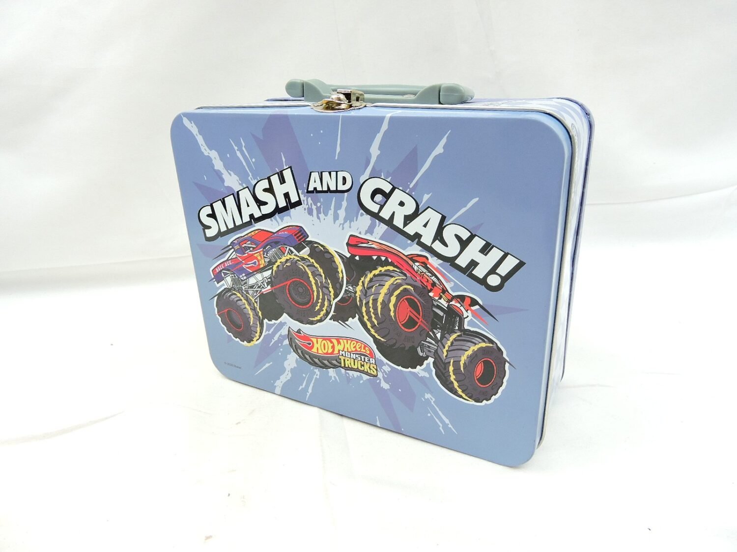 Brand New Zak Designs Hot Wheels Monster Trucks Tin Lunchbox