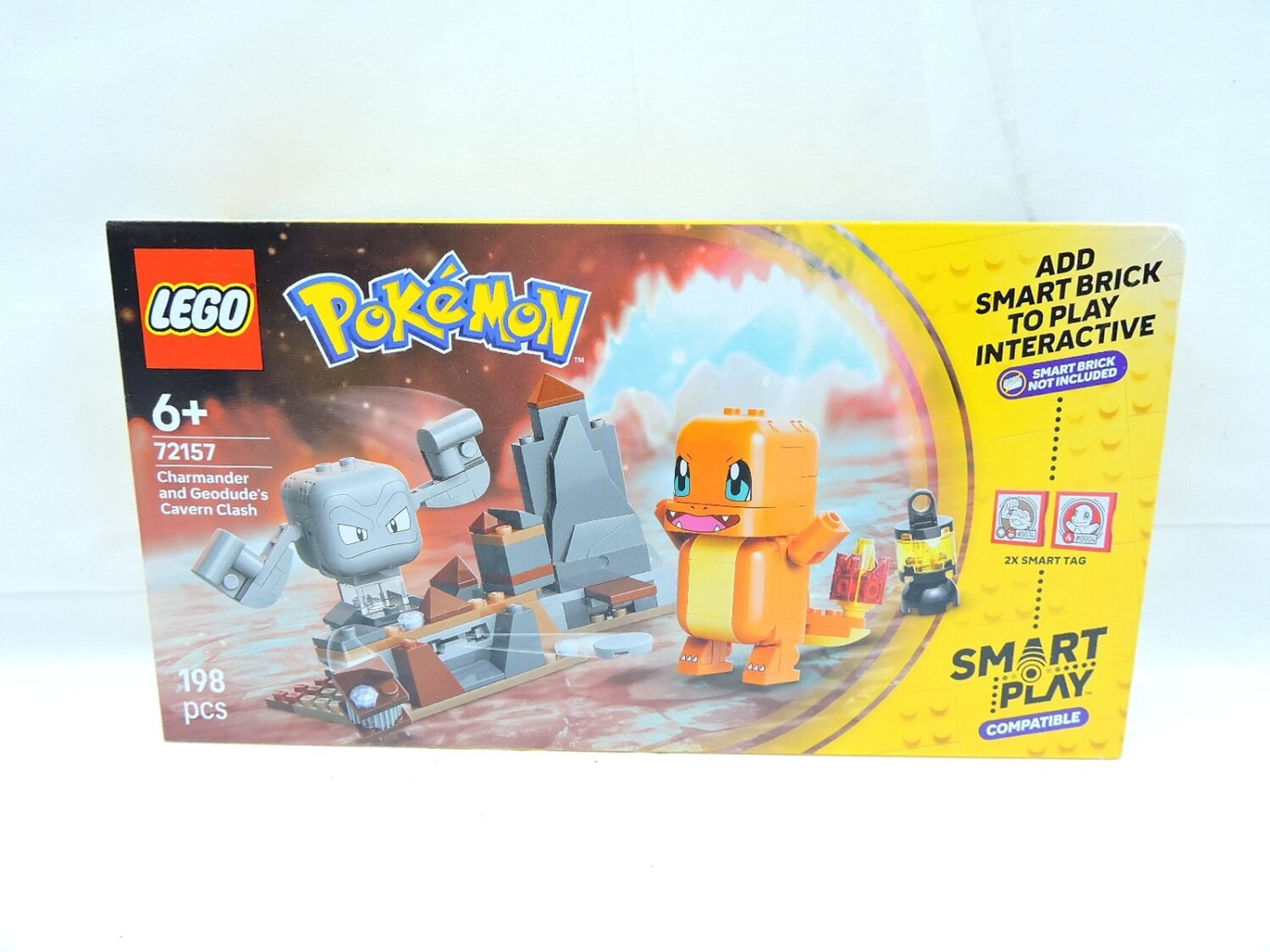 Brand New and Sealed Lego Pokemon Charmander and Geodude's Cavern Clash 72157