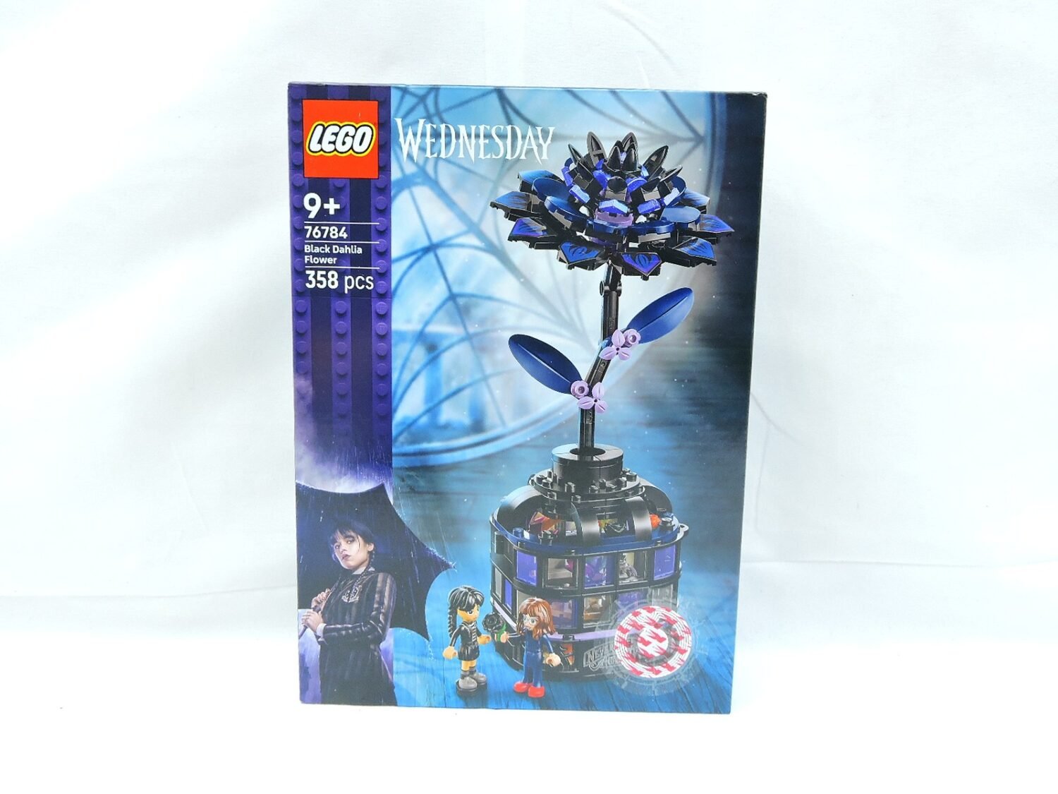 Brand New and Sealed Lego Wednesday Black Dahlia Flower 76784
