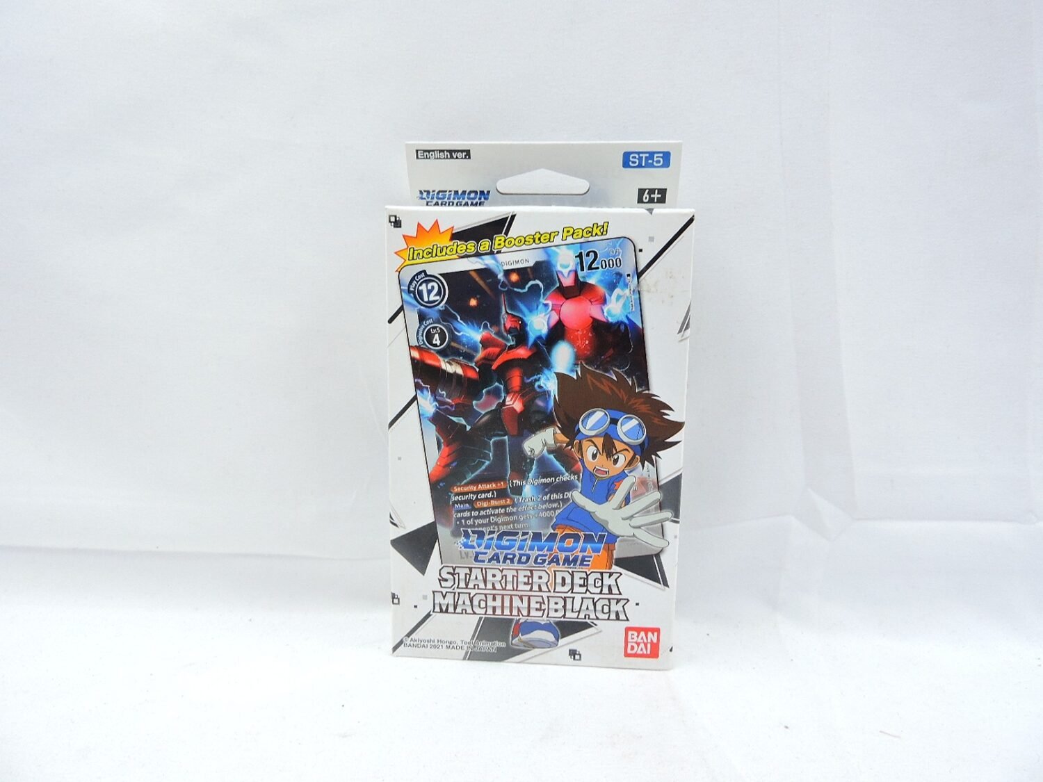 Brand New and Sealed Digimon Card Game Starter Deck Machine Black