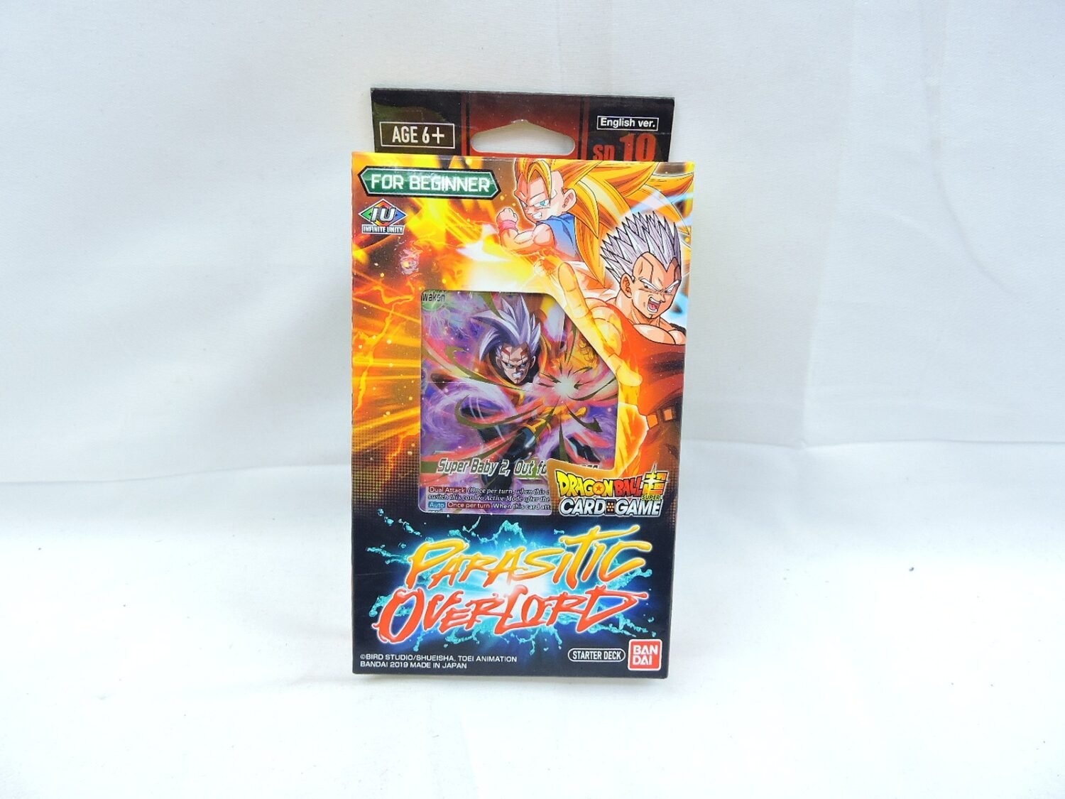 Brand New and Sealed Dragon Ball Super Card Game Parasitic Overlord Starter Deck