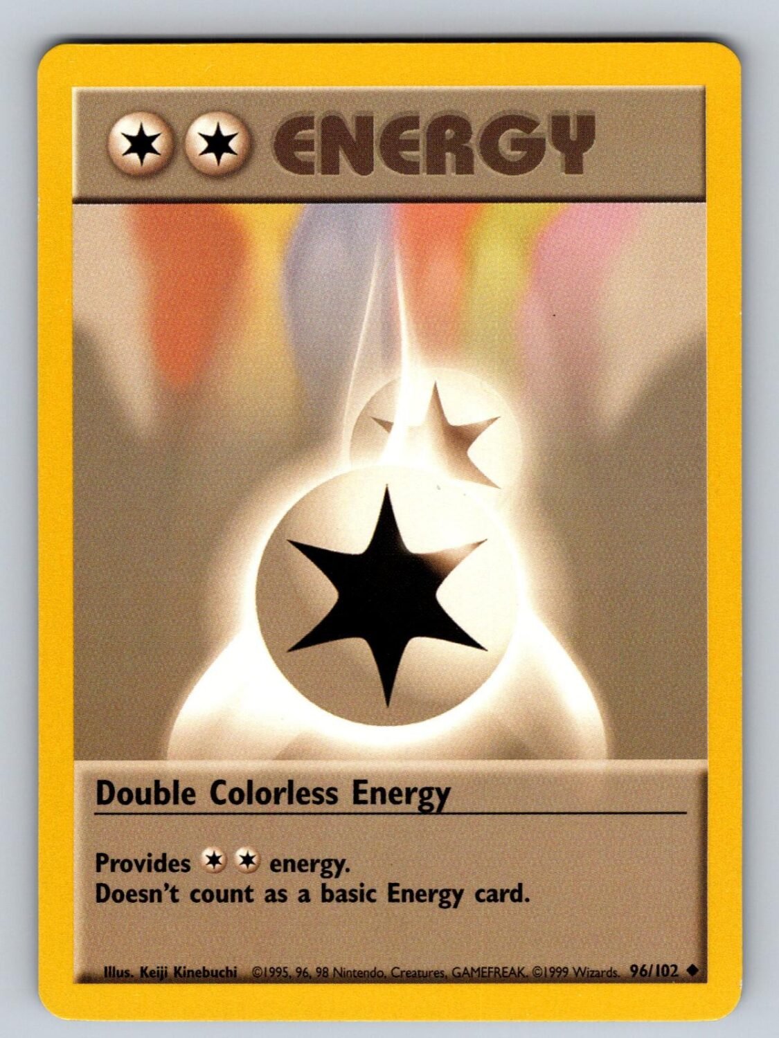 Double Colorless Energy 96/102 NM/M Base Set Unlimited UC Pokemon T01117