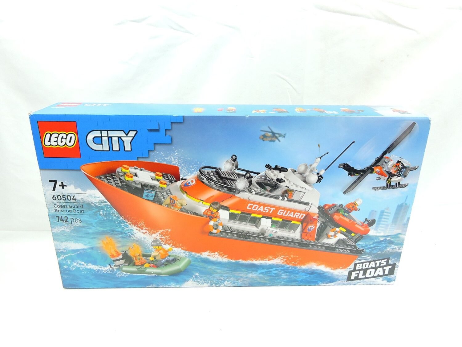 Sealed Lego City Coast Guard Rescue Boat 60504 (Imperfect Box)