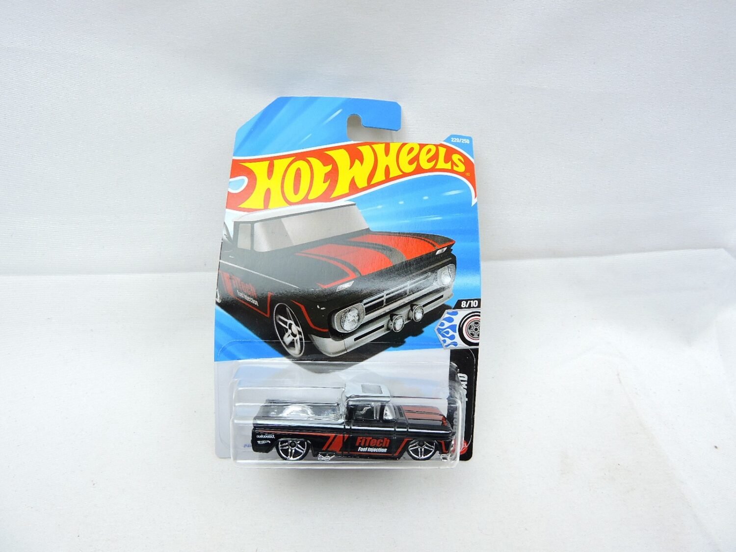 Brand New Hot Wheels Custom '62 Chevy Pickup (Black) 220/250