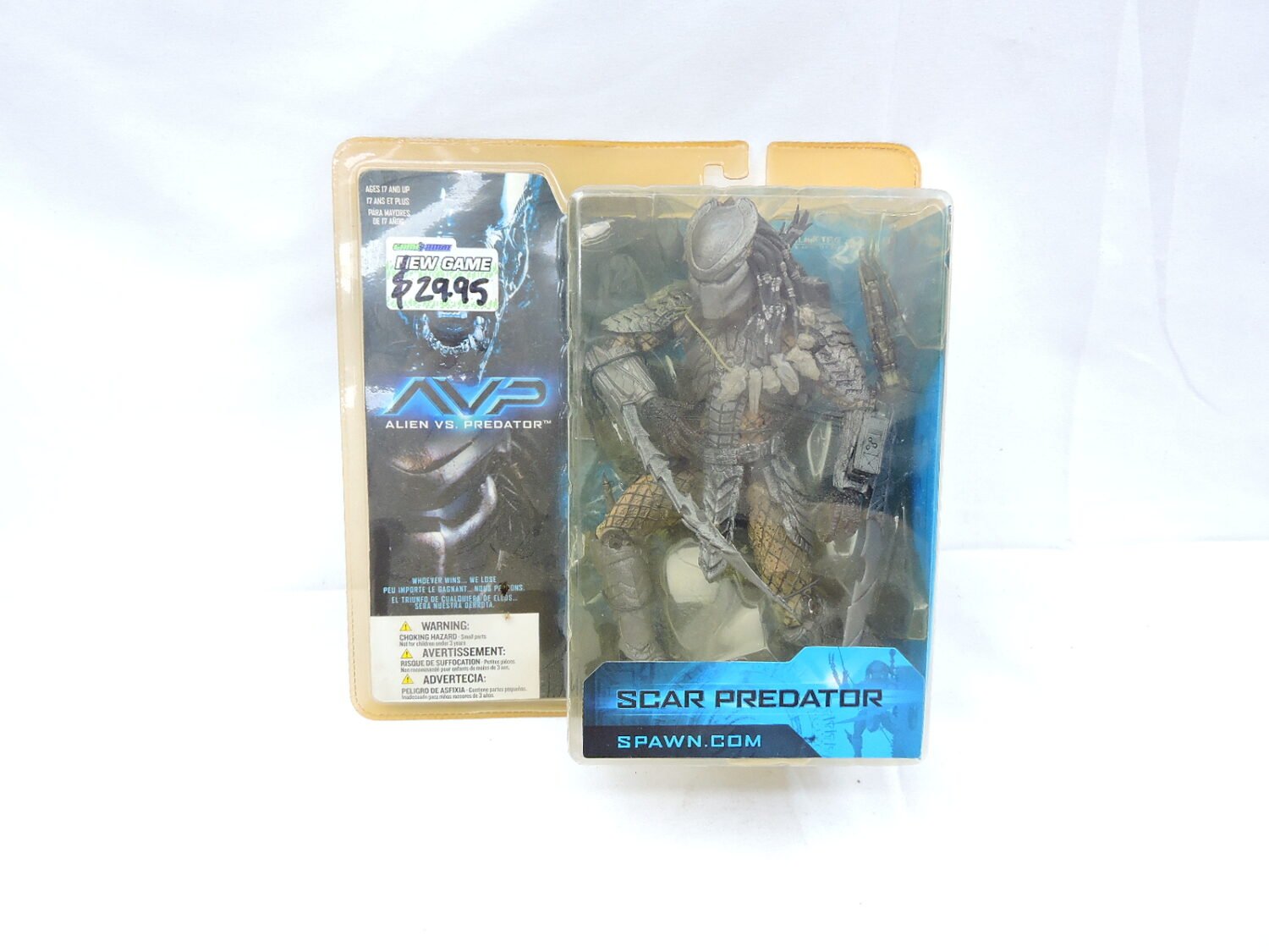 Brand New and Sealed McFarlane Alien vs. Predator Scar Predator Action Figure