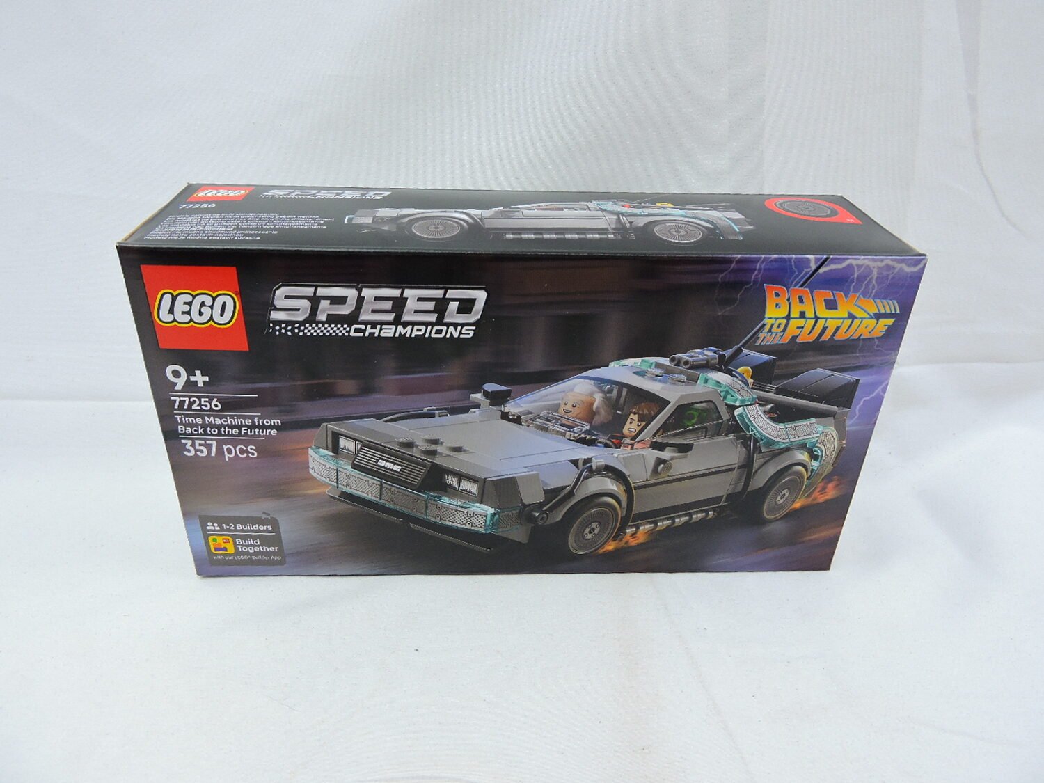 Brand New and Sealed Lego Speed Champions Time Machine from Back to the Future 77256