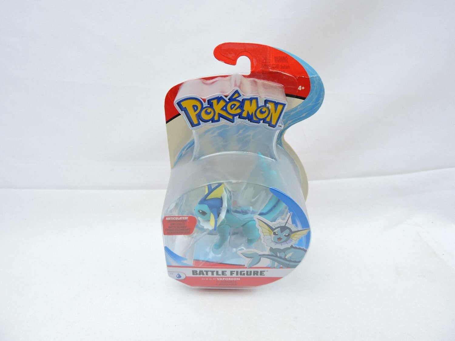 Brand New and Sealed Pokemon Vaporeon Battle Figure Pack