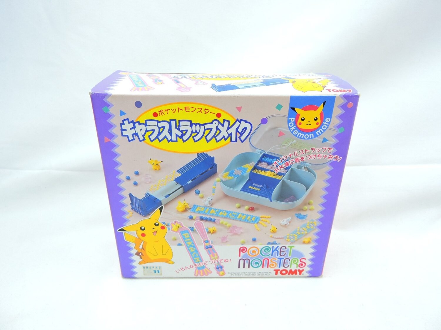 Brand New TOMY Pokemon Character Strap Making Kit