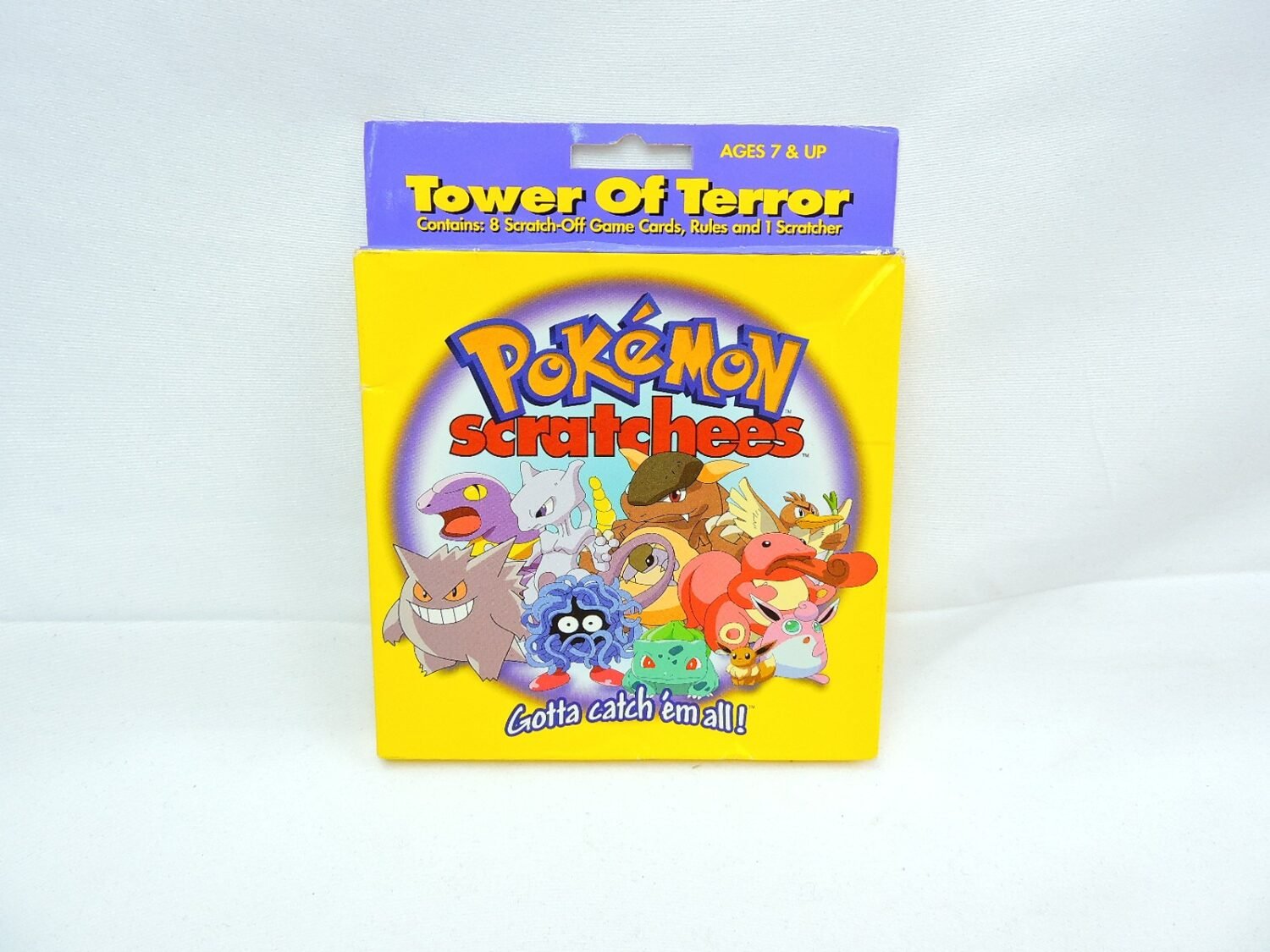 Brand New and Sealed Pokemon Scratchees Tower of Terror Game