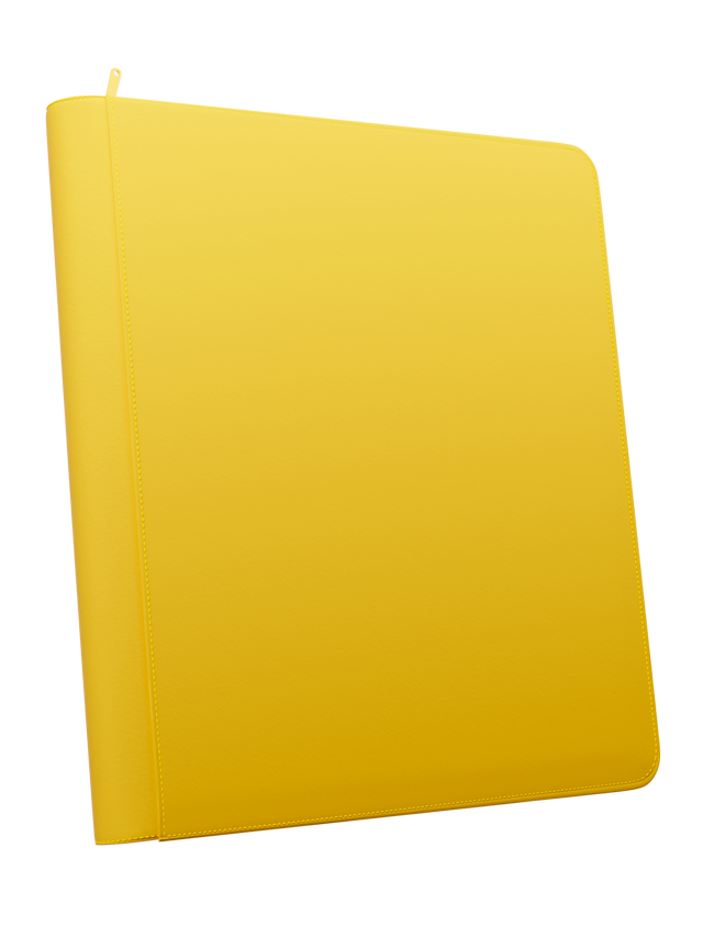 Brand New Sealed STEALTH 12 Pocket Zip Trading Card Binder - 480 Slot - Yellow