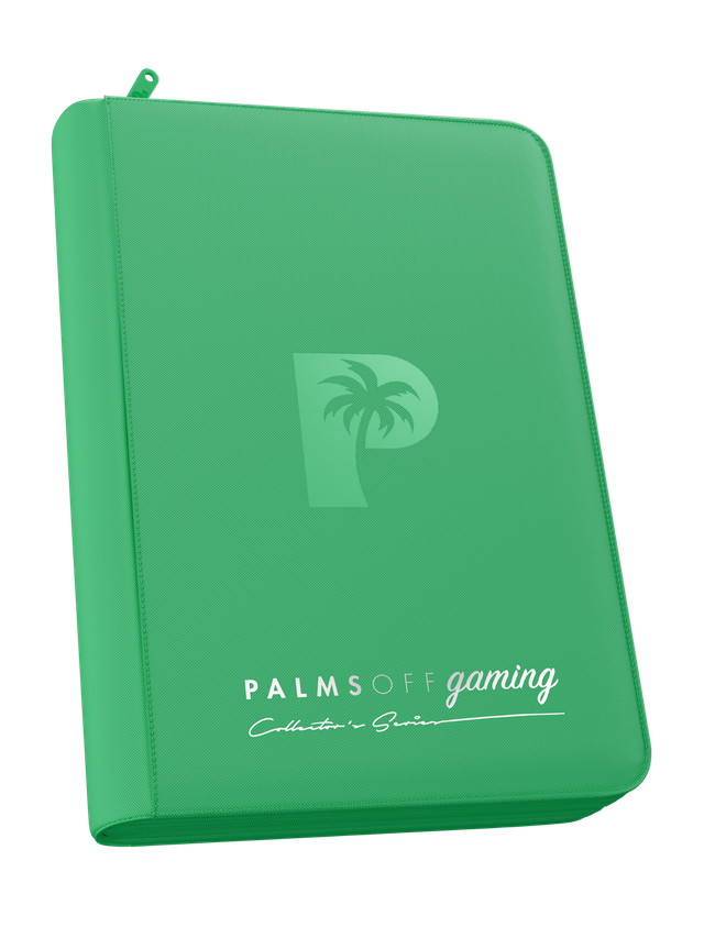 Brand New & Sealed Pokemon 4 Pocket Zip Binder - 160 Slots - Palmsoff - Green