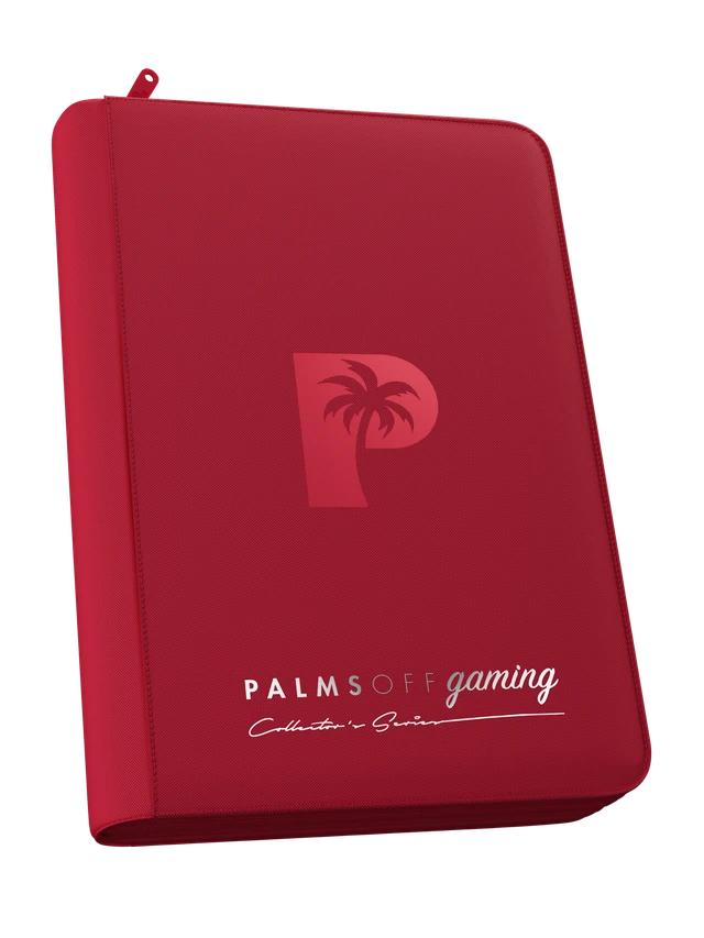 Brand New & Sealed Pokemon 4 Pocket Zip Binder - 160 Slots - Palmsoff - Red