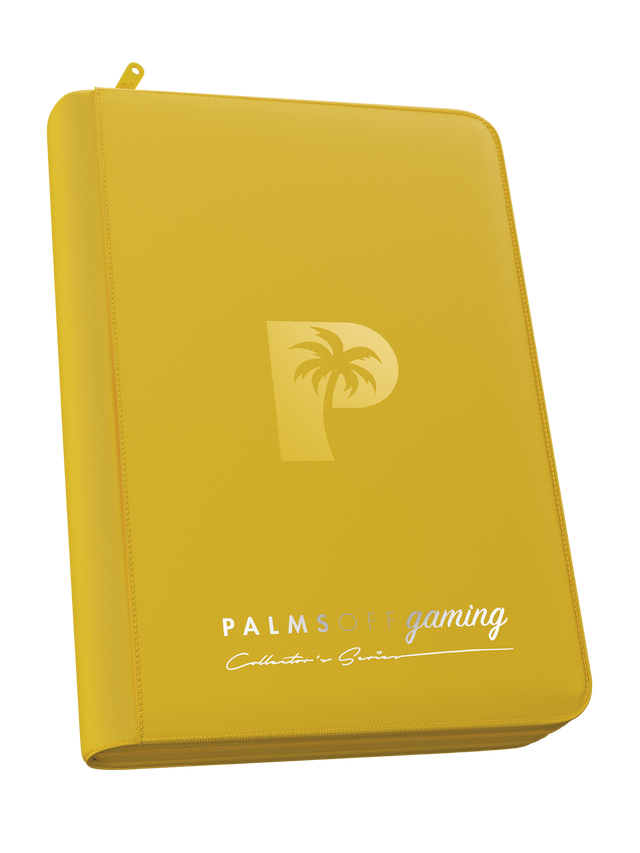 Brand New & Sealed Pokemon 4 Pocket Zip Binder - 160 Slots - Palmsoff - Yellow