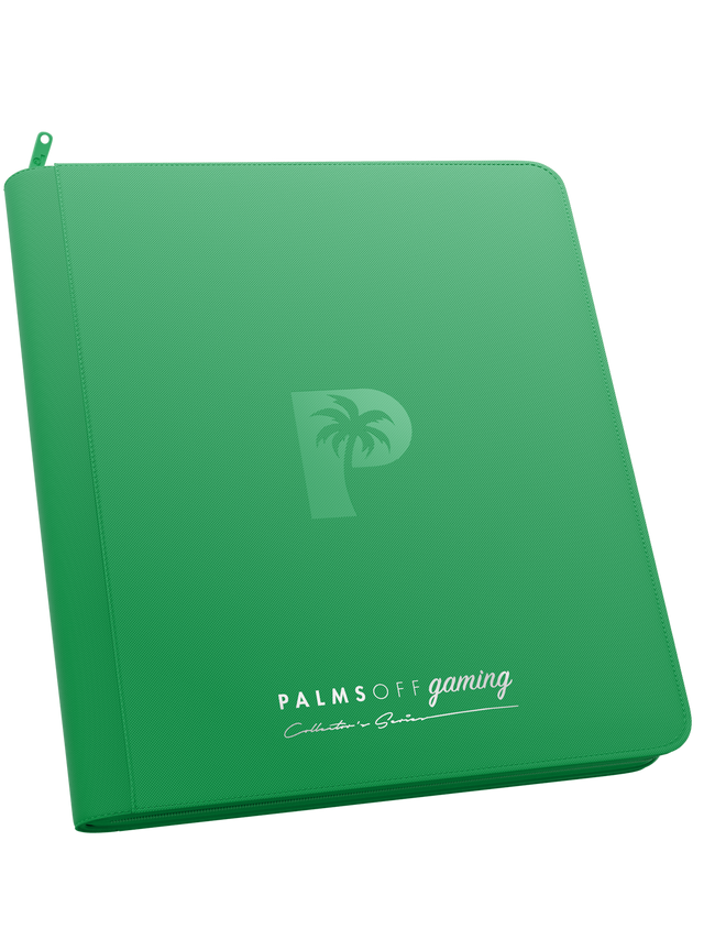 Brand New & Sealed Pokemon 12 Pocket Zip Binder - 480 Slots - Palmsoff - Green