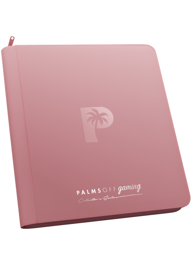 Brand New & Sealed Pokemon 12 Pocket Zip Binder - 480 Slots - Palmsoff - Pink