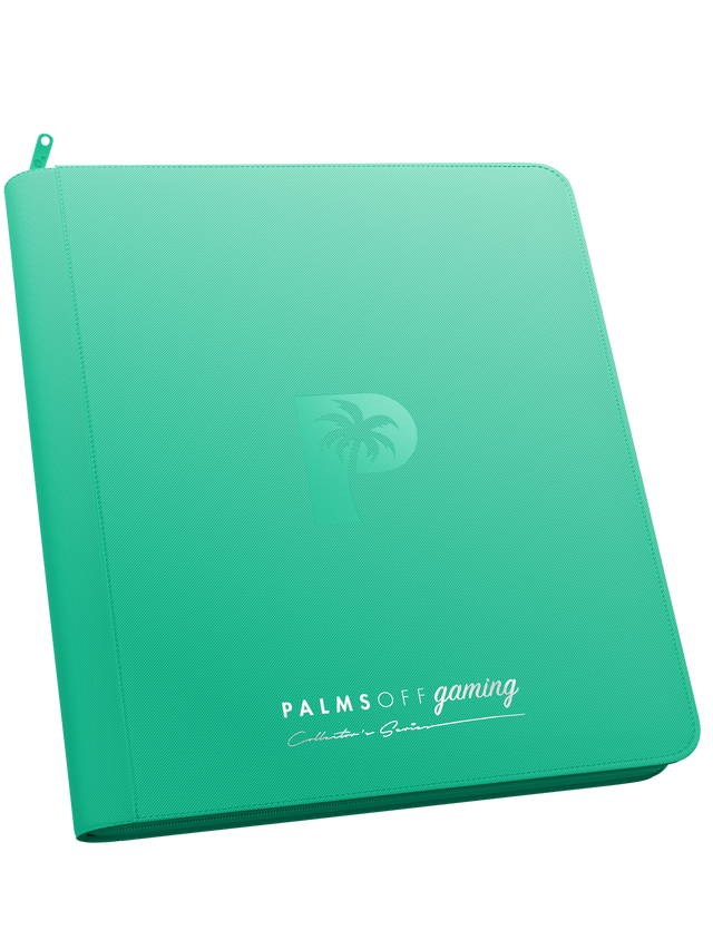 Brand New & Sealed Pokemon 12 Pocket Zip Binder - 480 Slots - Palmsoff - Turquoise