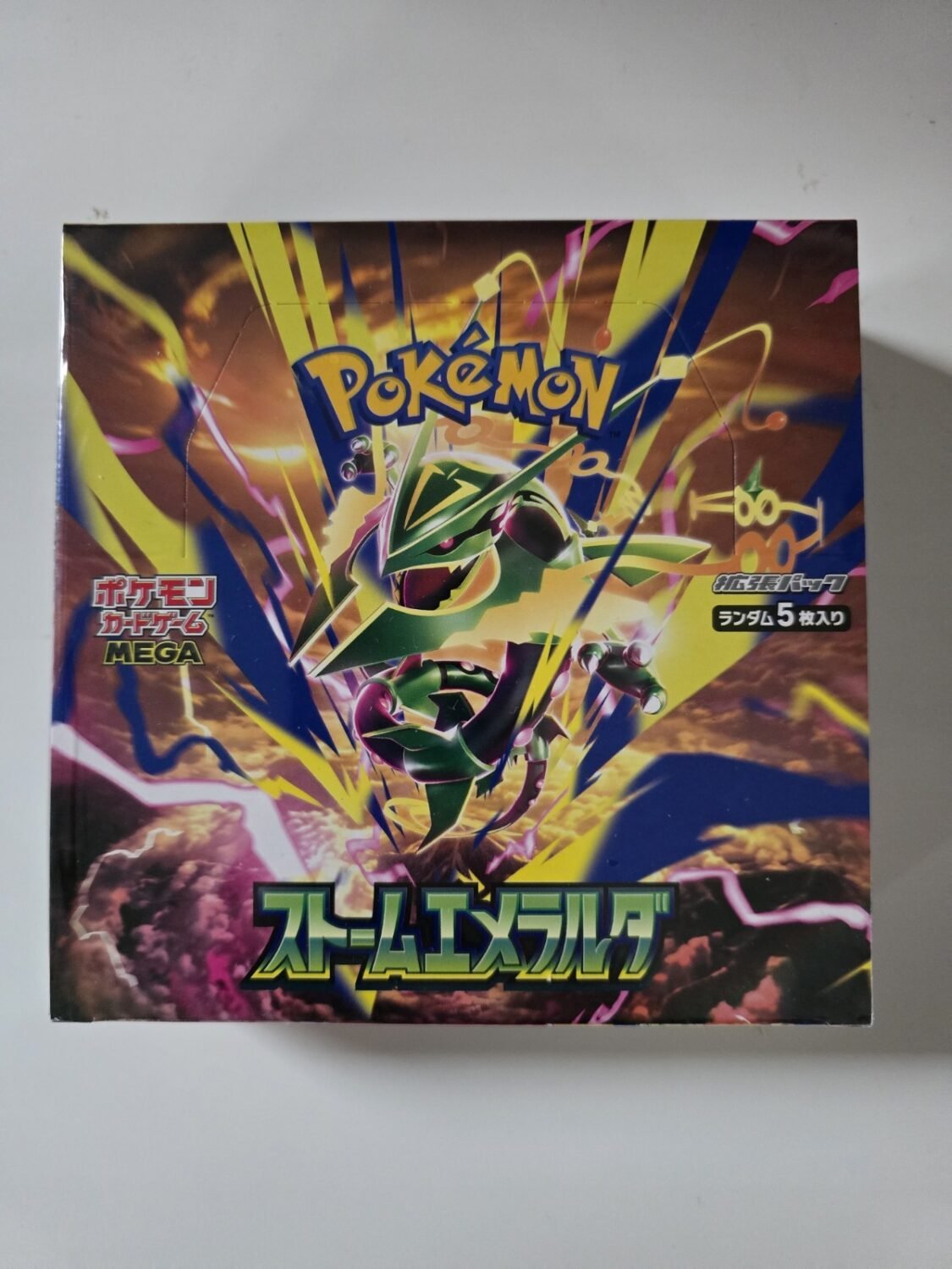 Brand New Sealed Japanese Storm Emeralda Booster Box