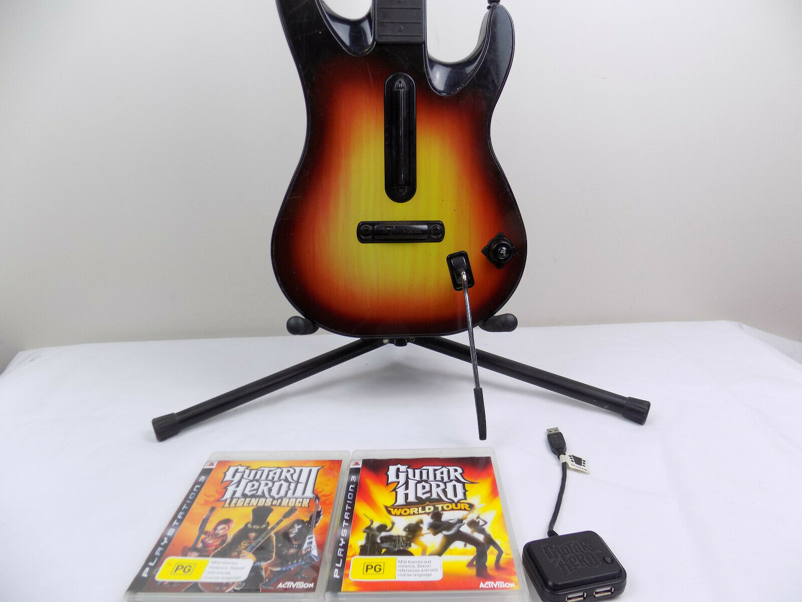 ps2 guitar hero dongle compatibility