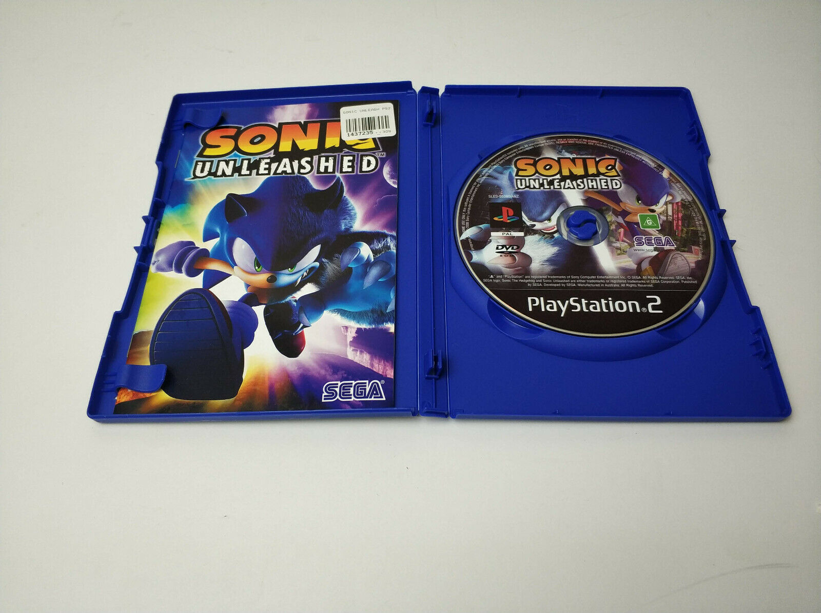 sonic unleashed ps2 ebay